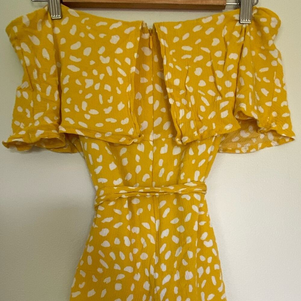 Yellow Pink Lily Romper